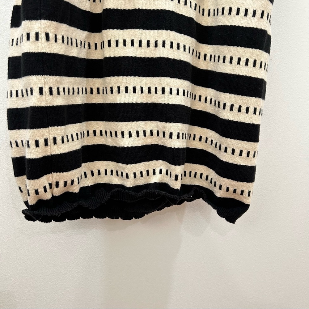 Lalavone M Black and White Striped Maxi Dress - Picture 4 of 10